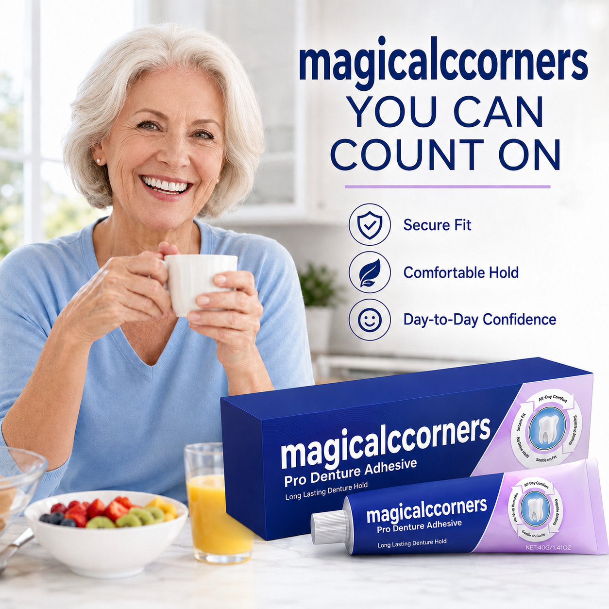 magicalccorners Pro Denture Adhesive