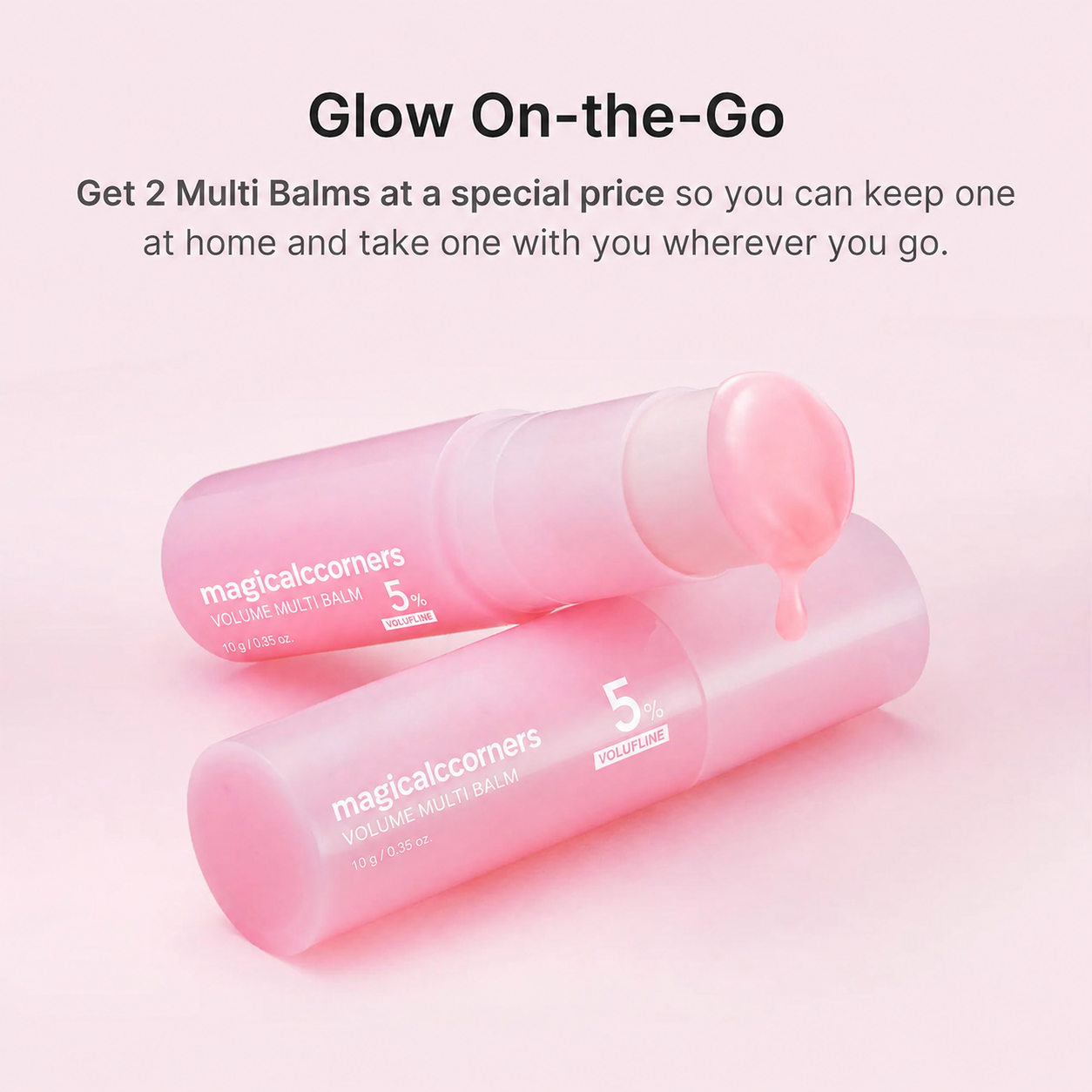 magicalccorners Pink Collagen Volume Multi Balm