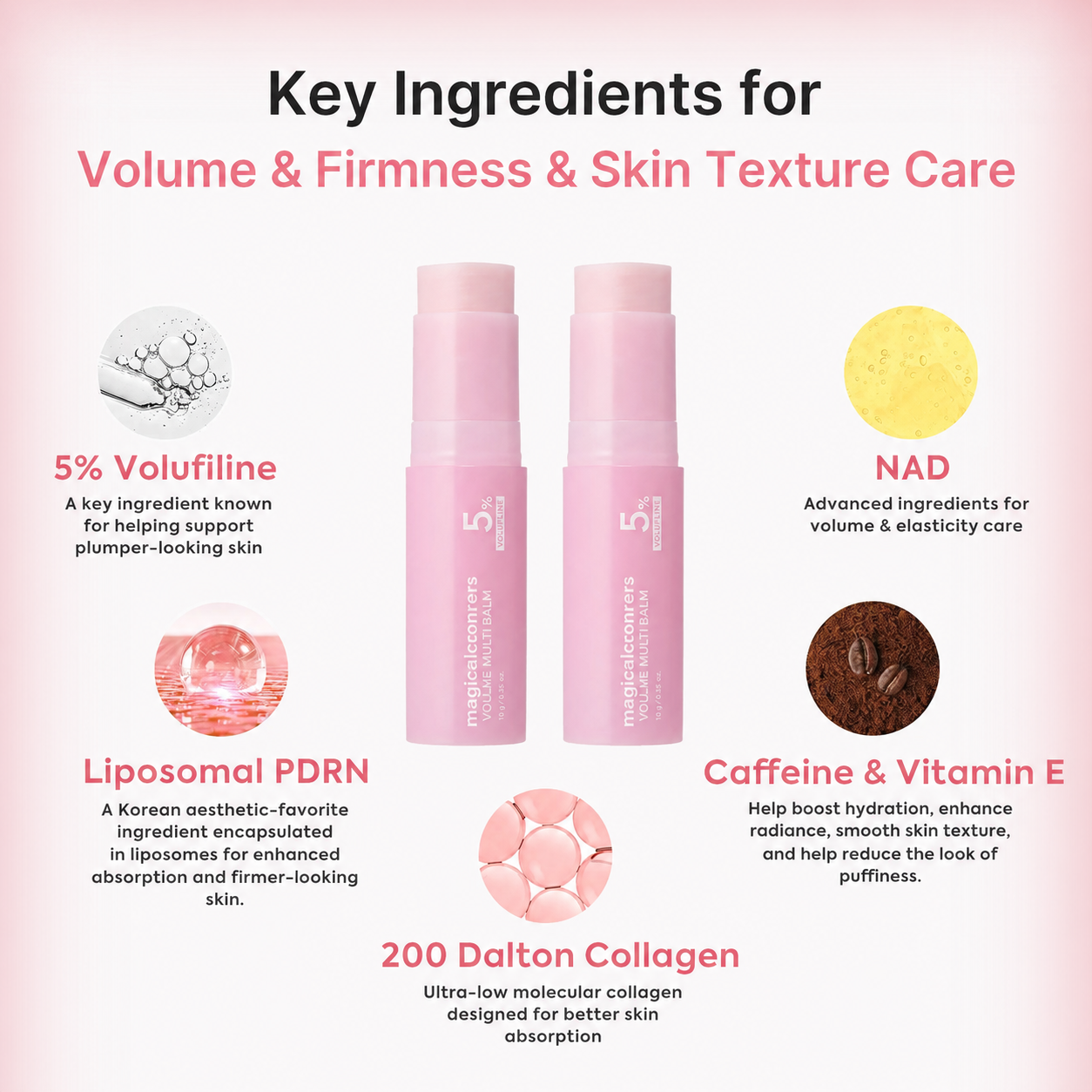 magicalccorners Pink Collagen Volume Multi Balm