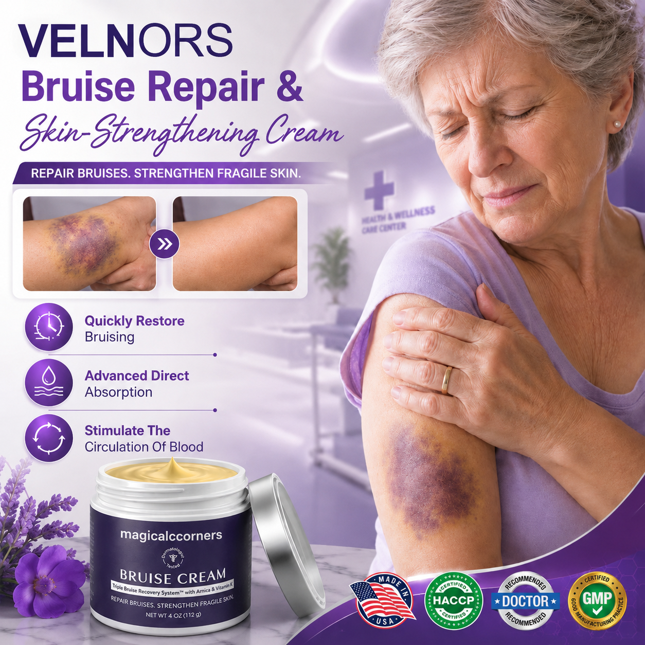 💥75K+ SOLD💕- magicalccorners® Bruise Repair & Skin-Strengthening Cream