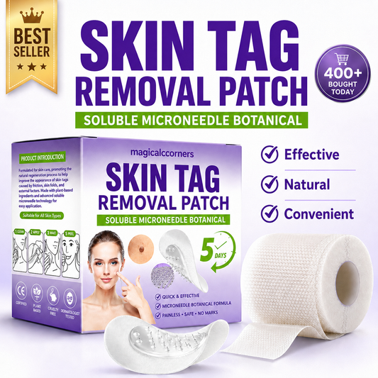 MicroNeedle Botanic Skin Tag Removal Patch
