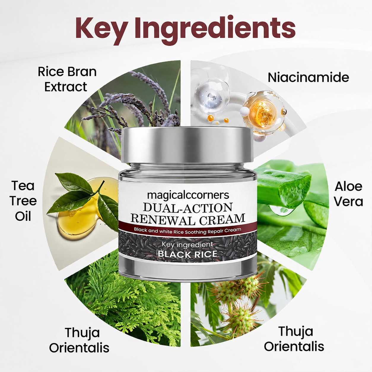 magicalccorners® KeraErase Dual-Action Renewal Cream