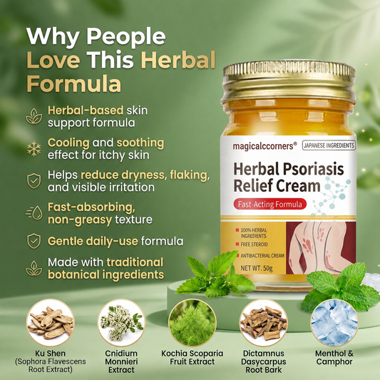 Herbal Psoriasis & Eczema Relief Skin Cream